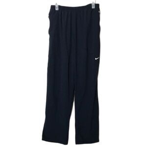 Nike dri fit mens lightweight athletic pants with zips up on side of leg